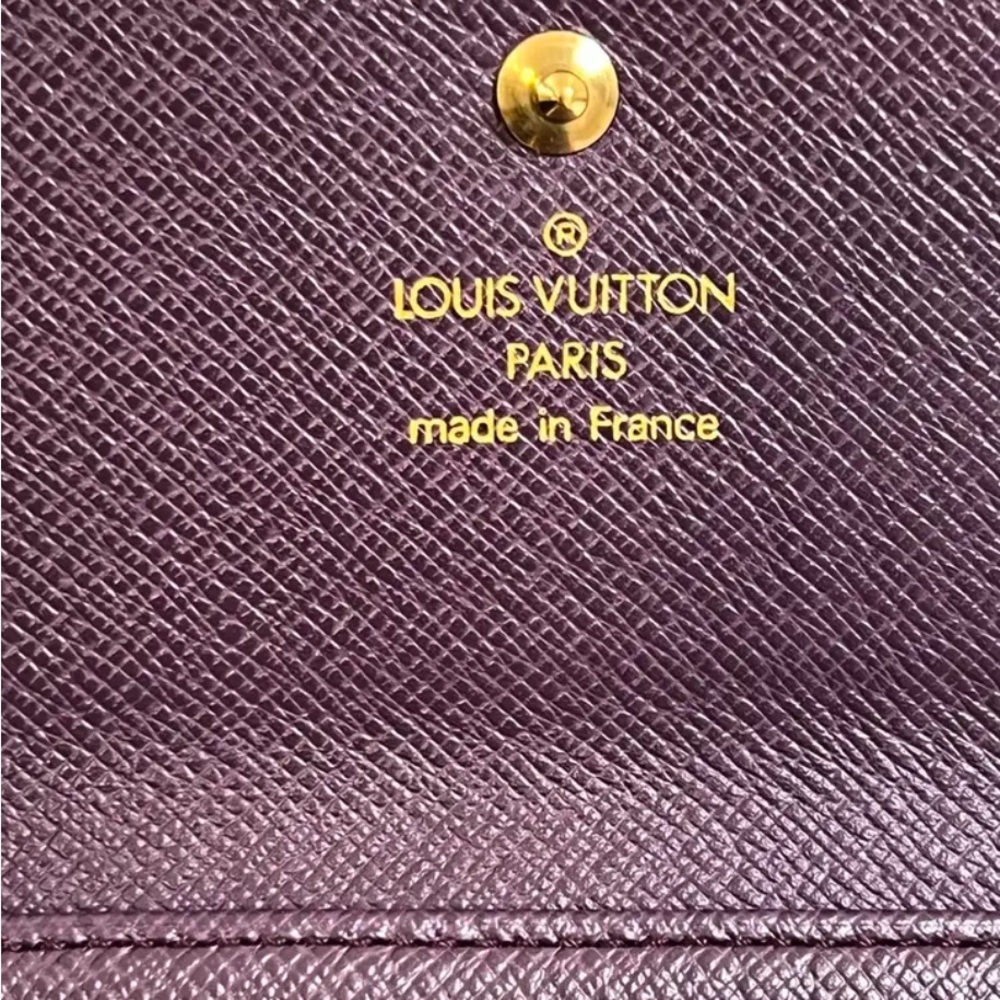 Louis Vuitton Yellow Epi Leather Elise Wallet - Picture 4 of 7